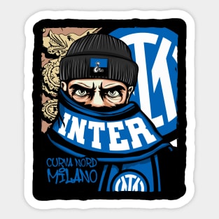 Curva nord milano Sticker